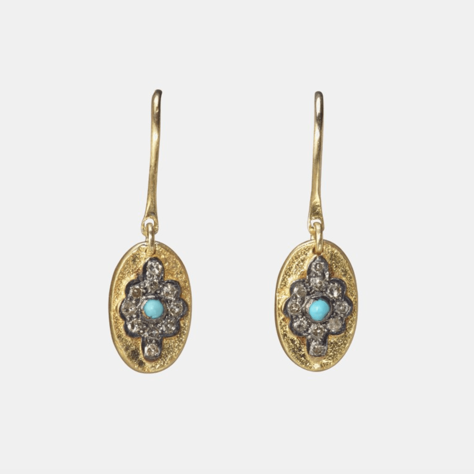 5 Octobre Jewelry Turquoise Liby Earrings