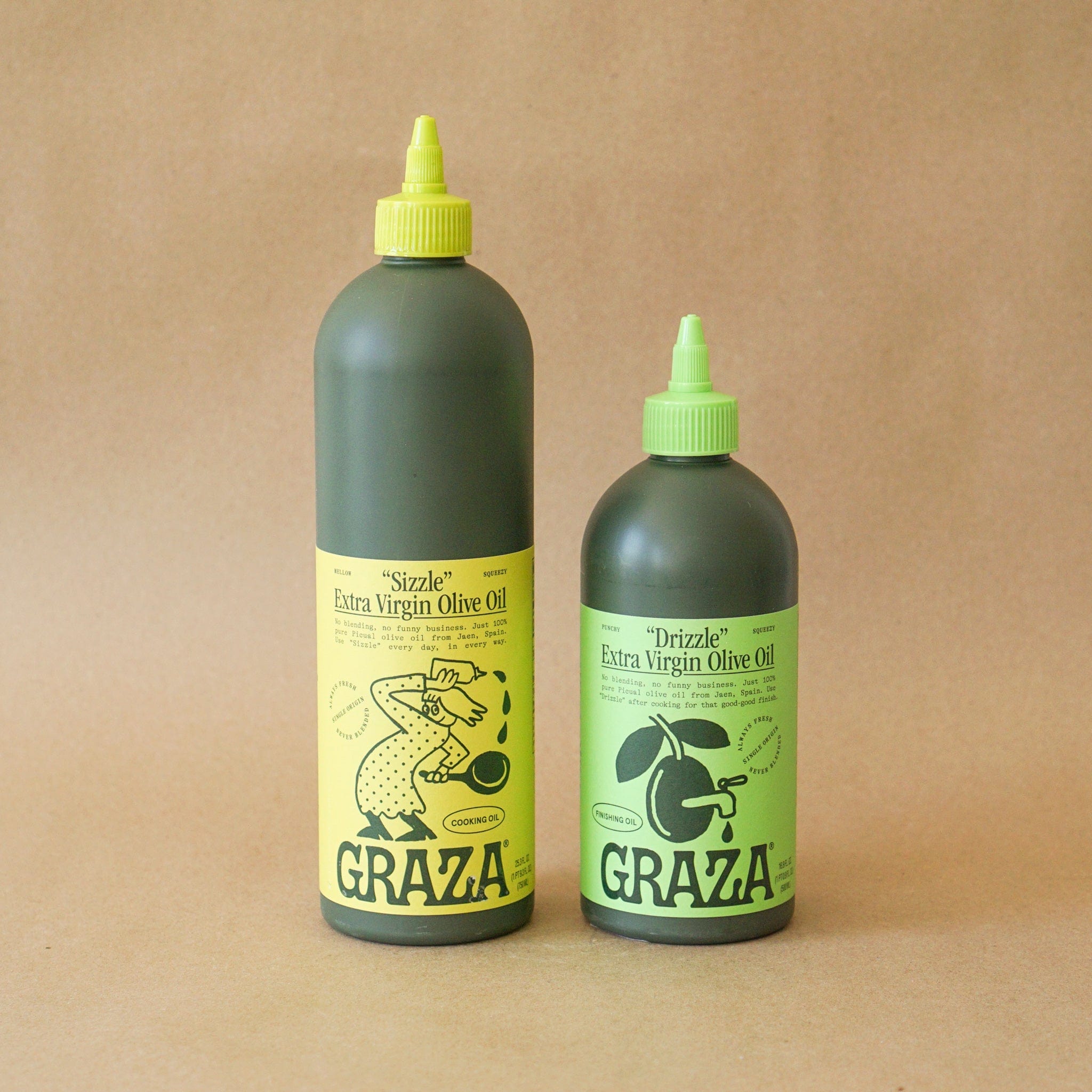 Drizzle” & “Sizzle” Olive Oil