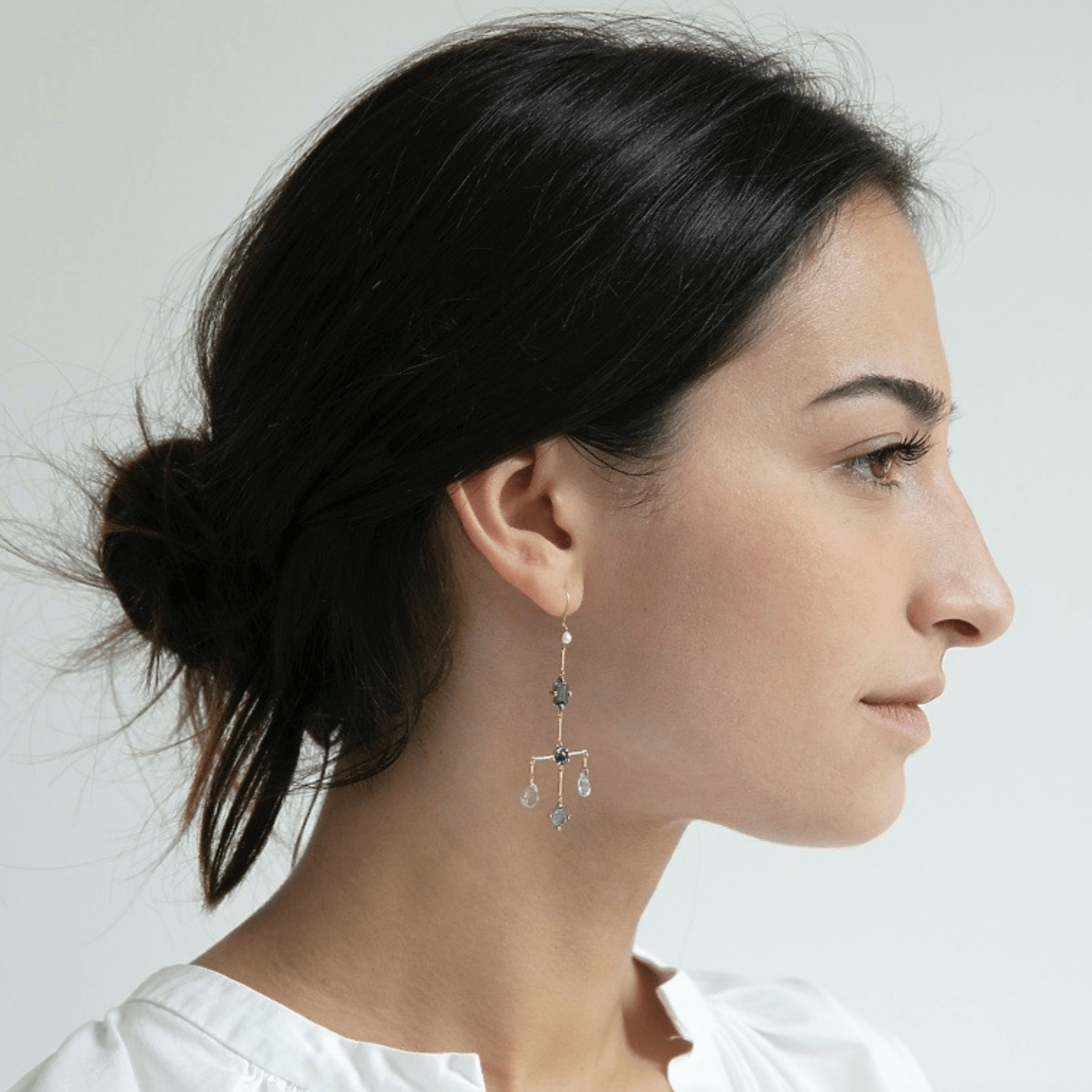 5 Octobre Jewelry Scott Blue Earring