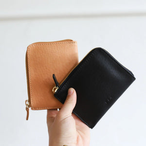 8.6.4 Apparel Black Short Leather Wallet - Black