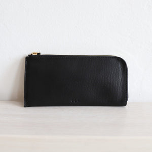 8.6.4 Black Long Leather Wallet