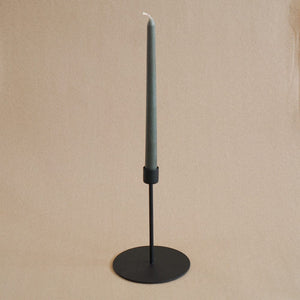 BE HOME Decor Tall Taper Candle Holder in Black