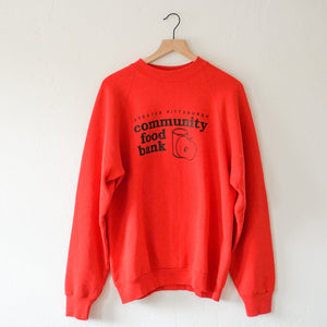 Benbrook Farms Apparel & Accessories Red Community Food Bank / XL Vintage Sweatshirts