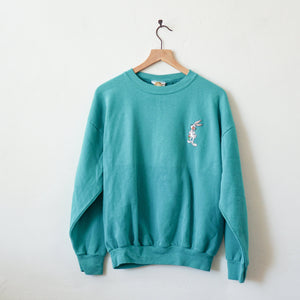 Benbrook Farms Apparel & Accessories Teal Bugs Bunny / One Size Vintage Sweatshirts