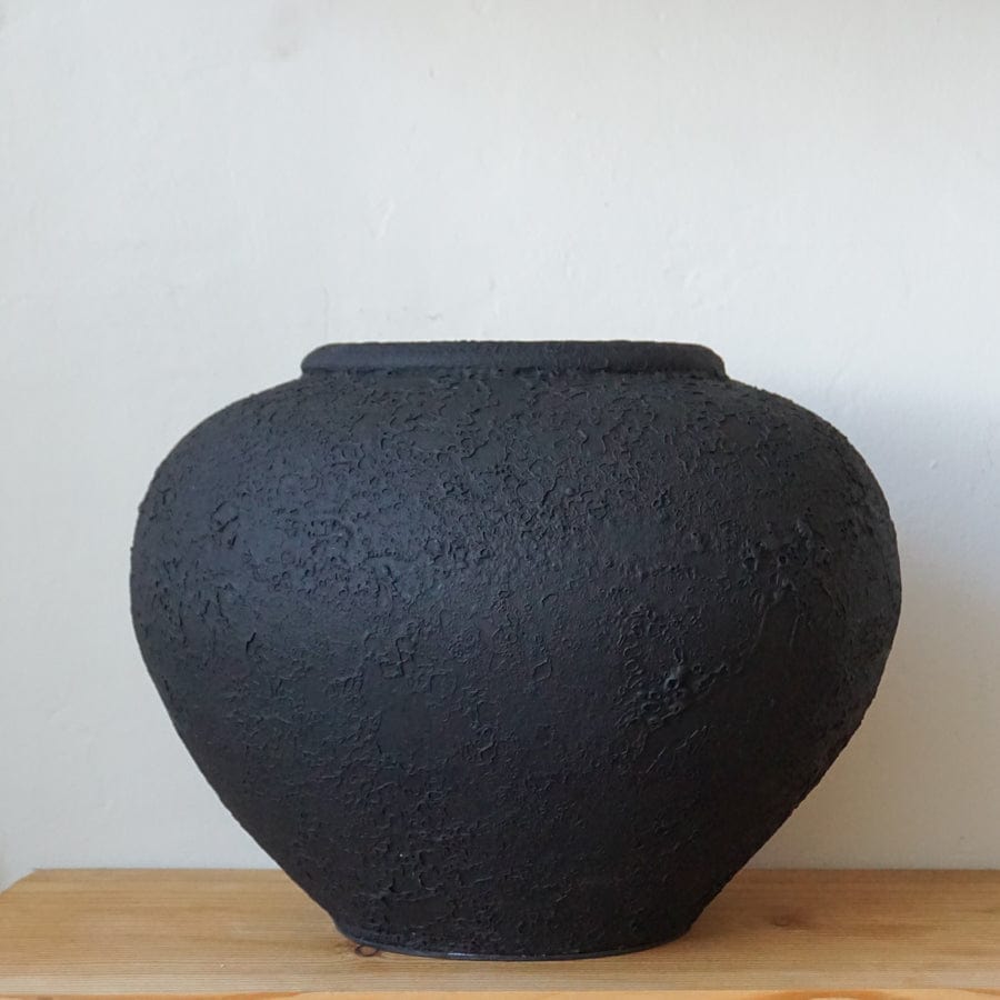 BIDK Home Terracotta Vessel - Black