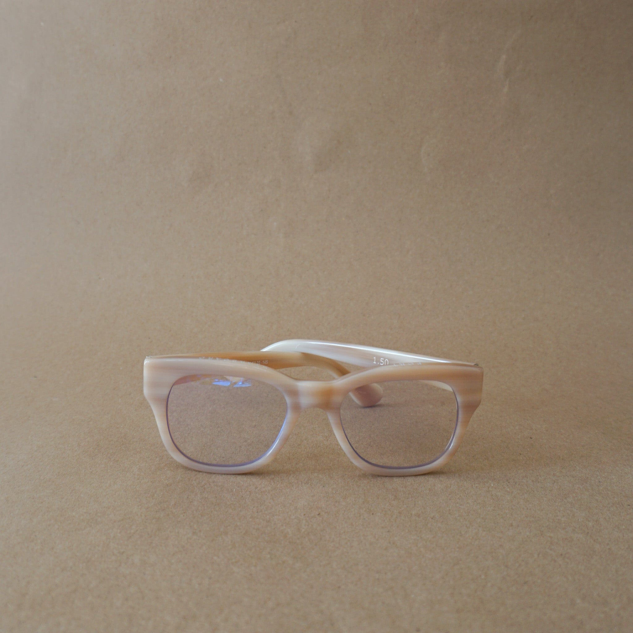 Caddis Glasses 0.00 Miklos Reading Glasses by Caddis - Polished Bone