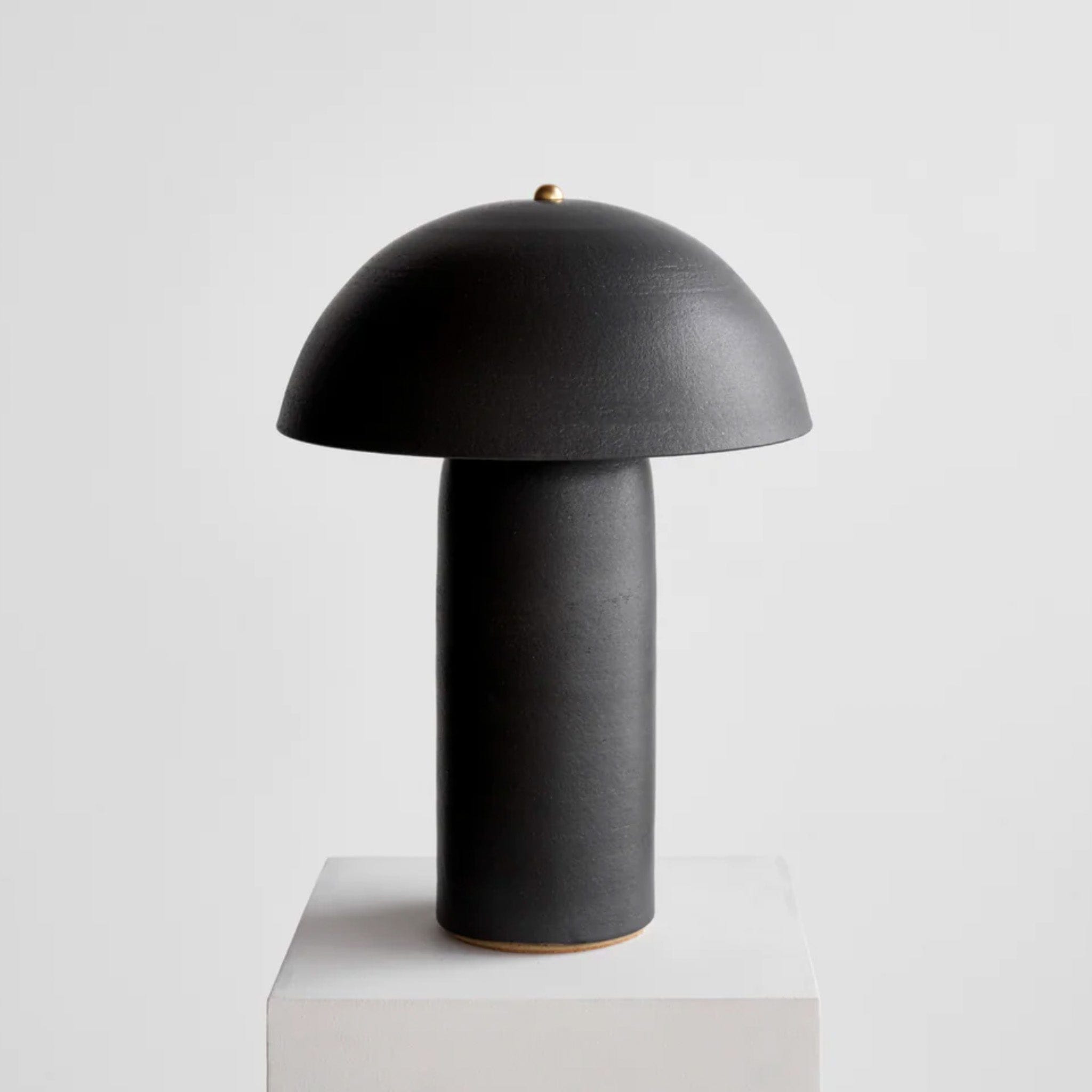 Ceramicah Decor Large Tera Lamp by Ceramicah -  Toshiko Black | CURBSIDE PICK UP ONLY