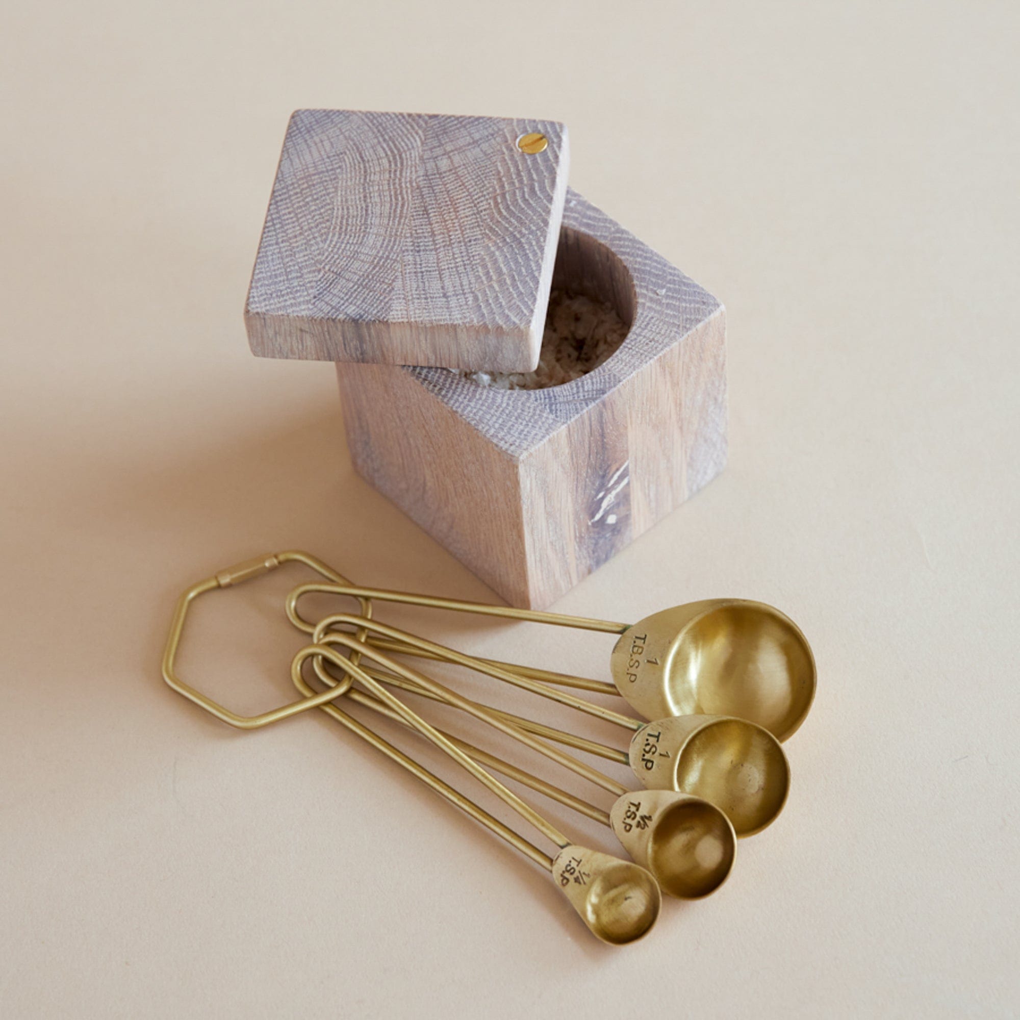 Civil Alchemy Cooking + Utensils Brass Measuring Spoons