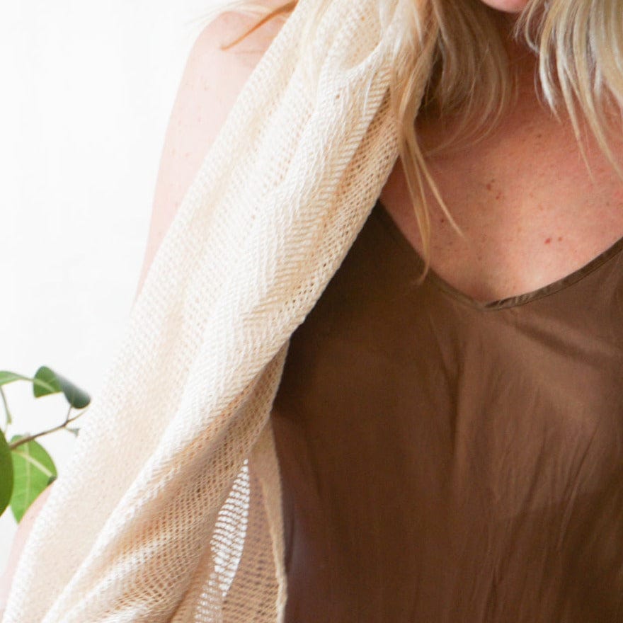 Creative Women Blankets + Throws Open Weave Lightweight Cotton Throw