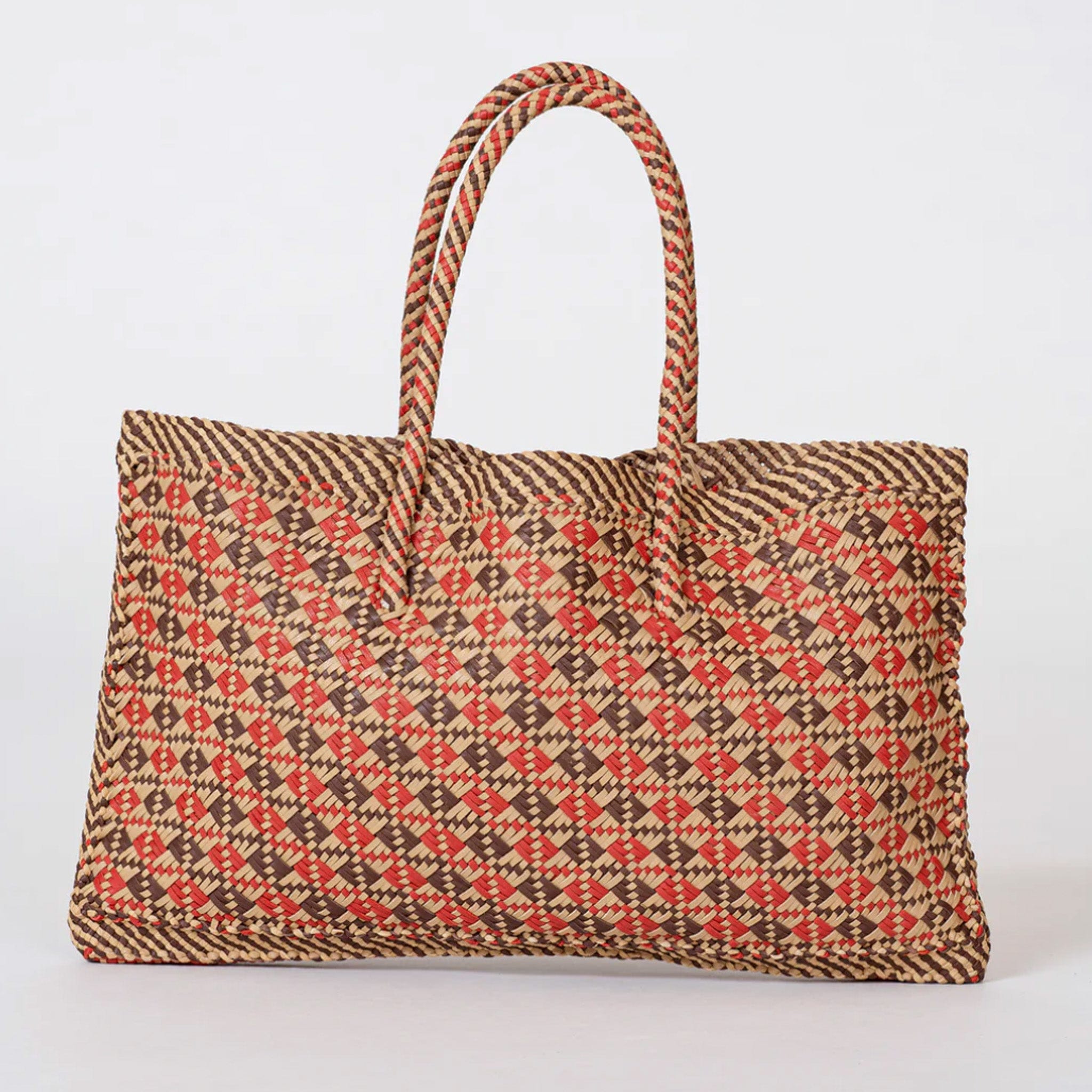 Dragon Diffusion Handbags Woven Maori Kete Bag by Dragon Diffusion - Selvam