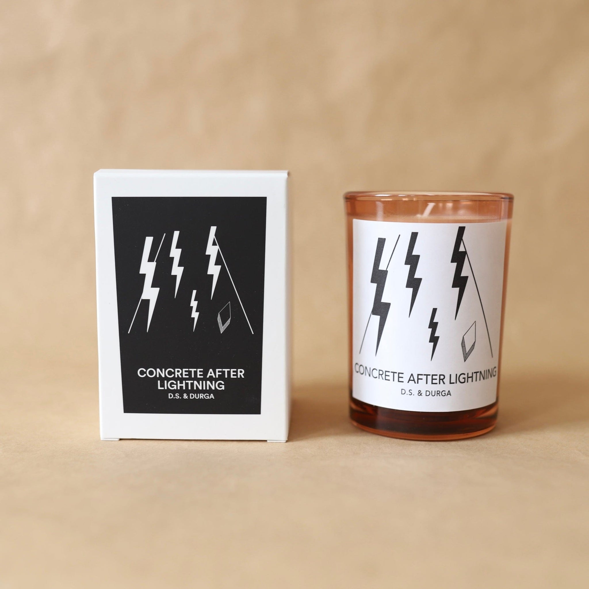 DS DURGA Apothecary Concrete After Lightning Scented Candles by D.S. & DURGA