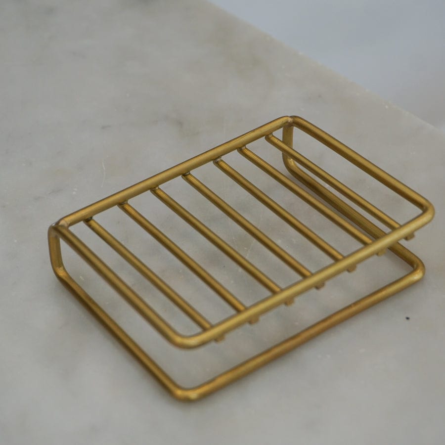 FOG LINEN Apothecary, Kitchen Brass Soap Stand