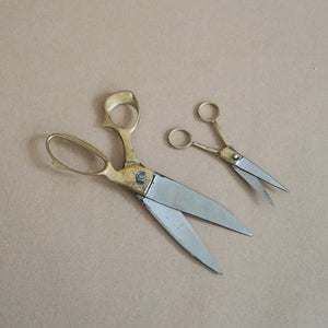 FOG LINEN Stationery Brass Handle Scissors