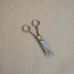 FOG LINEN Stationery Brass Handle Scissors