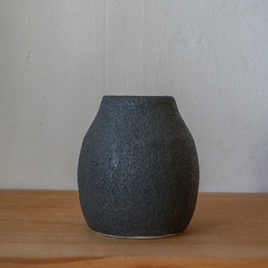 Gina Desantis Ceramics Decor Black / Wide Crater Vase Collection