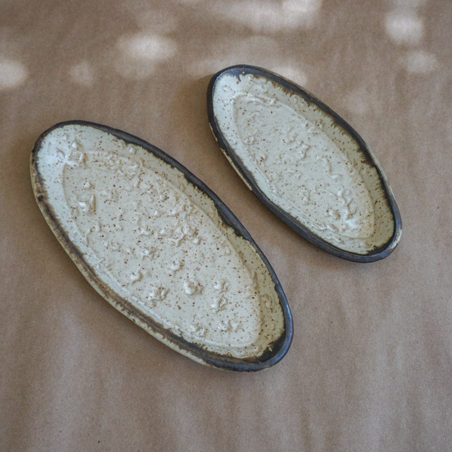 Gina Desantis Ceramics Decor Sand / Small Luna Plate
