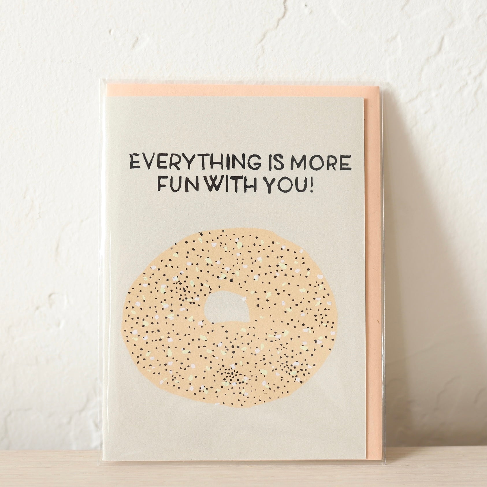GOLD TEETH BROOKLYN Stationery Everything is More Fun Card