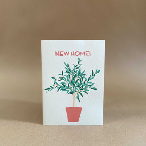 GOLD TEETH BROOKLYN Stationery New Home Olive Tree Card