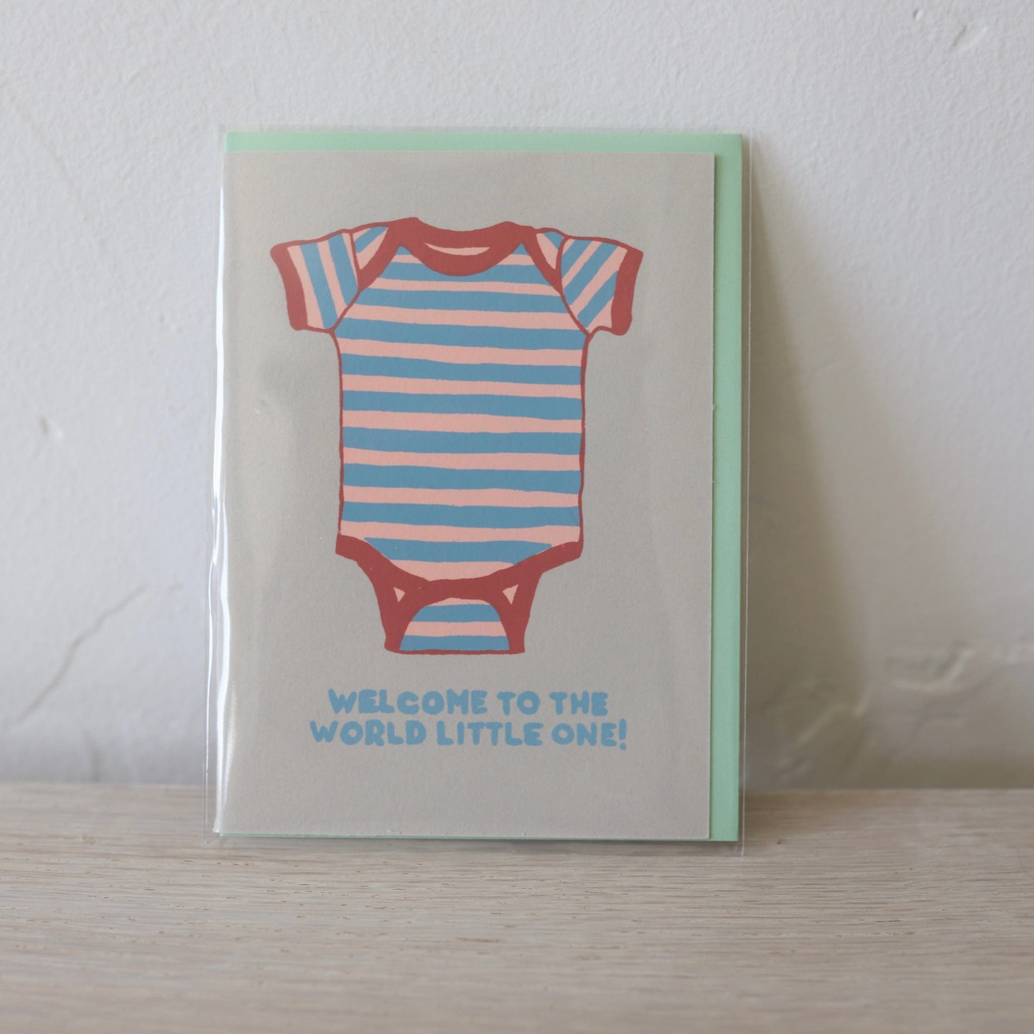 GOLD TEETH BROOKLYN Stationery Welcome to the World Little One Card