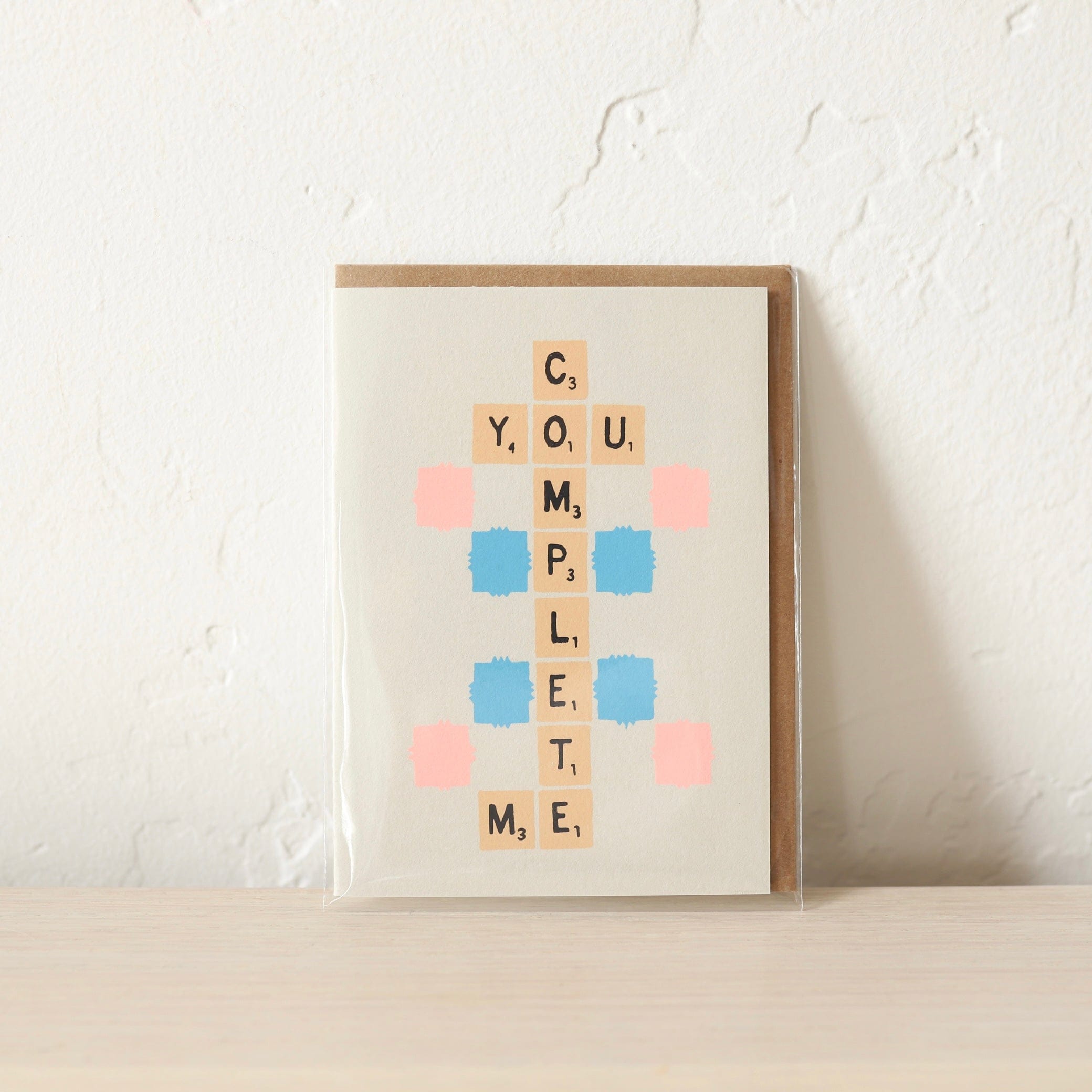 GOLD TEETH BROOKLYN Stationery You Complete Me Card