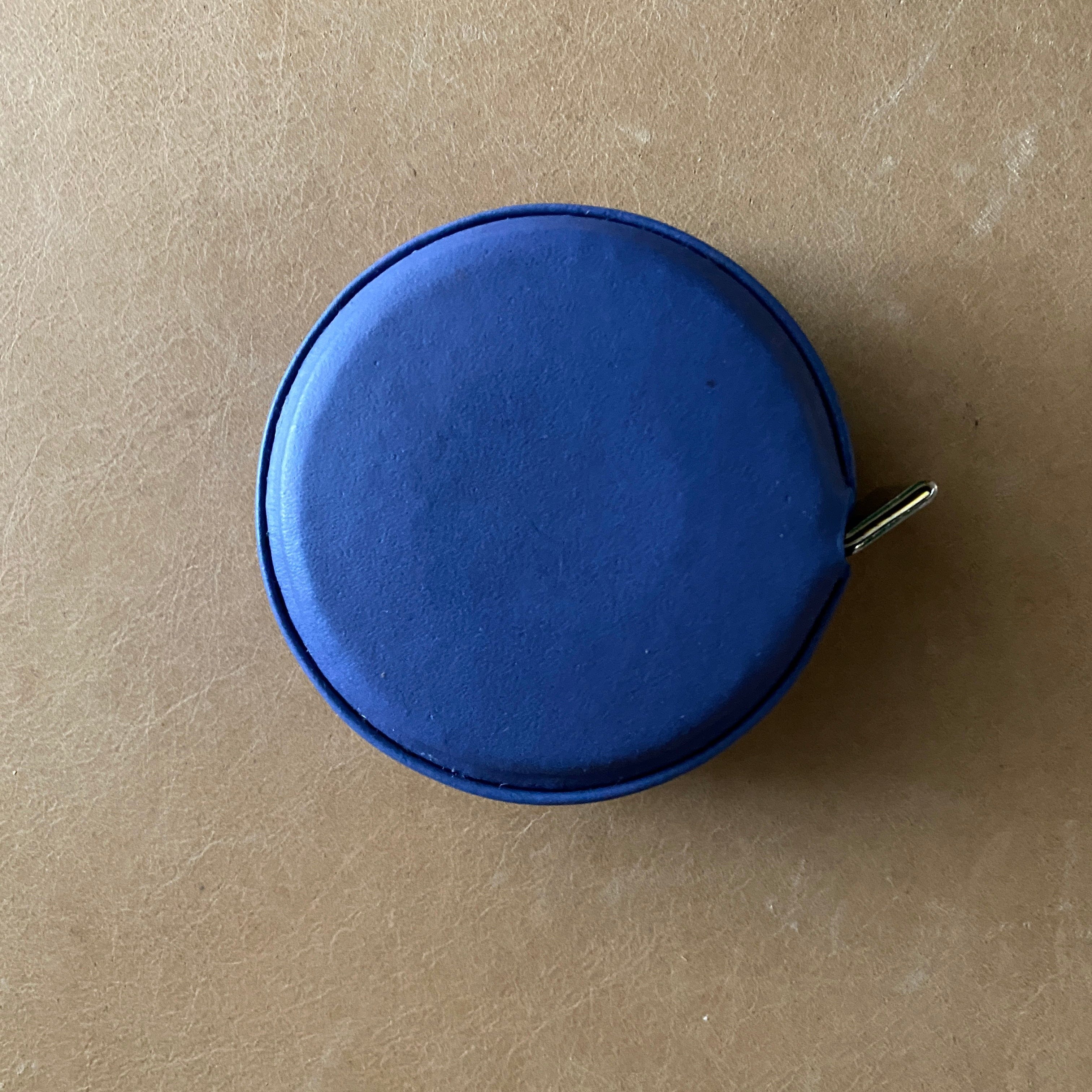 Graphic Image Accessories Leather Tape Measure - Cobalt