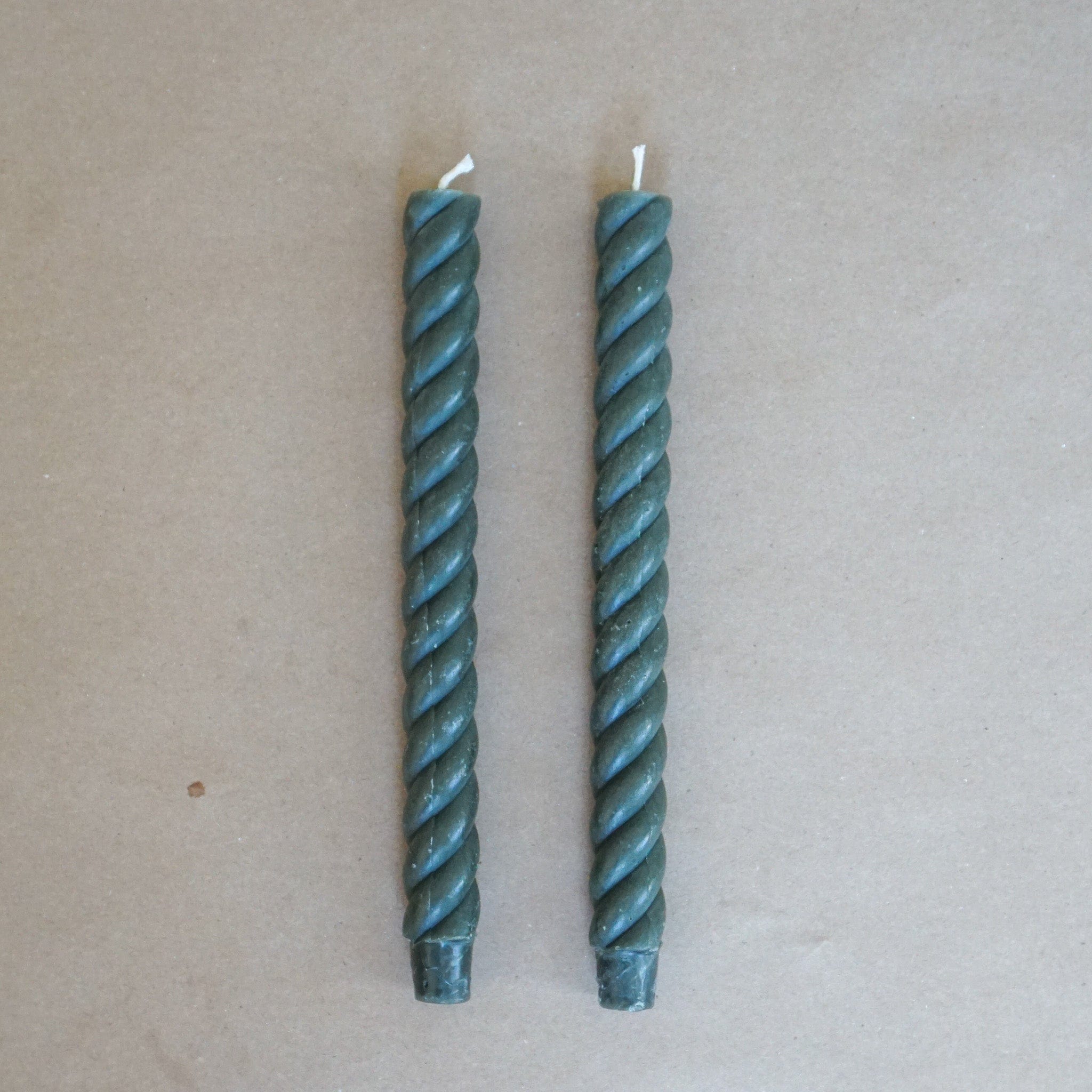 GREENTREE CANDLES Decor Antique Rope Taper Candles by Greentree