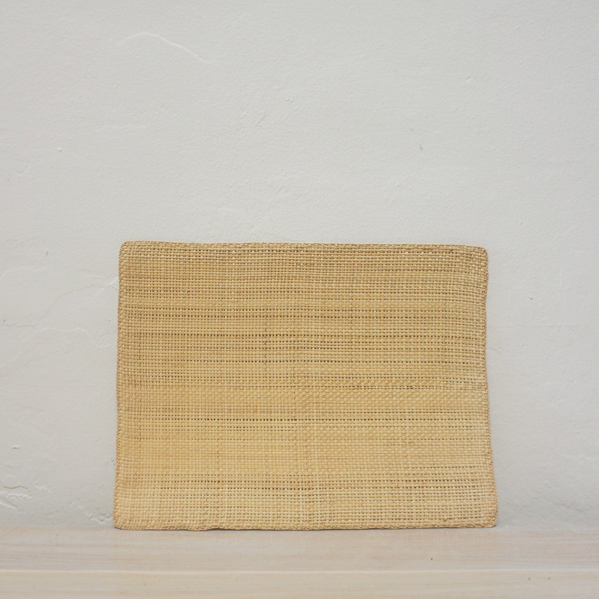 Guanabana Placemats Straw Placemat by Guanabana in Natural