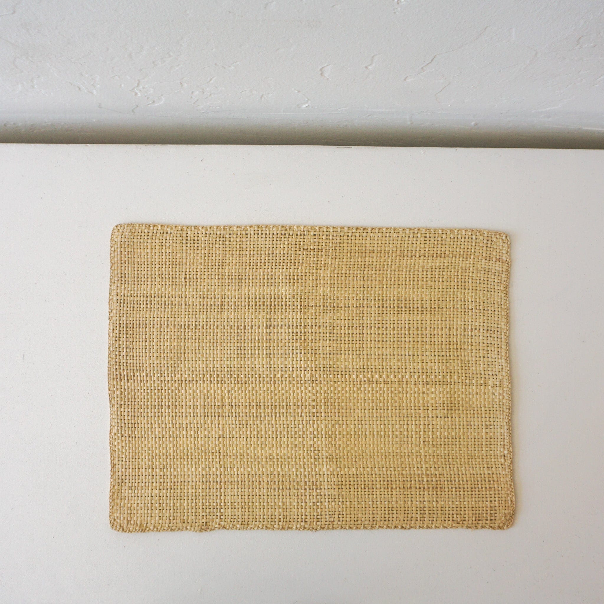 Guanabana Placemats Straw Placemat by Guanabana in Natural