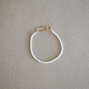 Hortense Jewelry Bracelets Pearly Paper Clip Bracelet