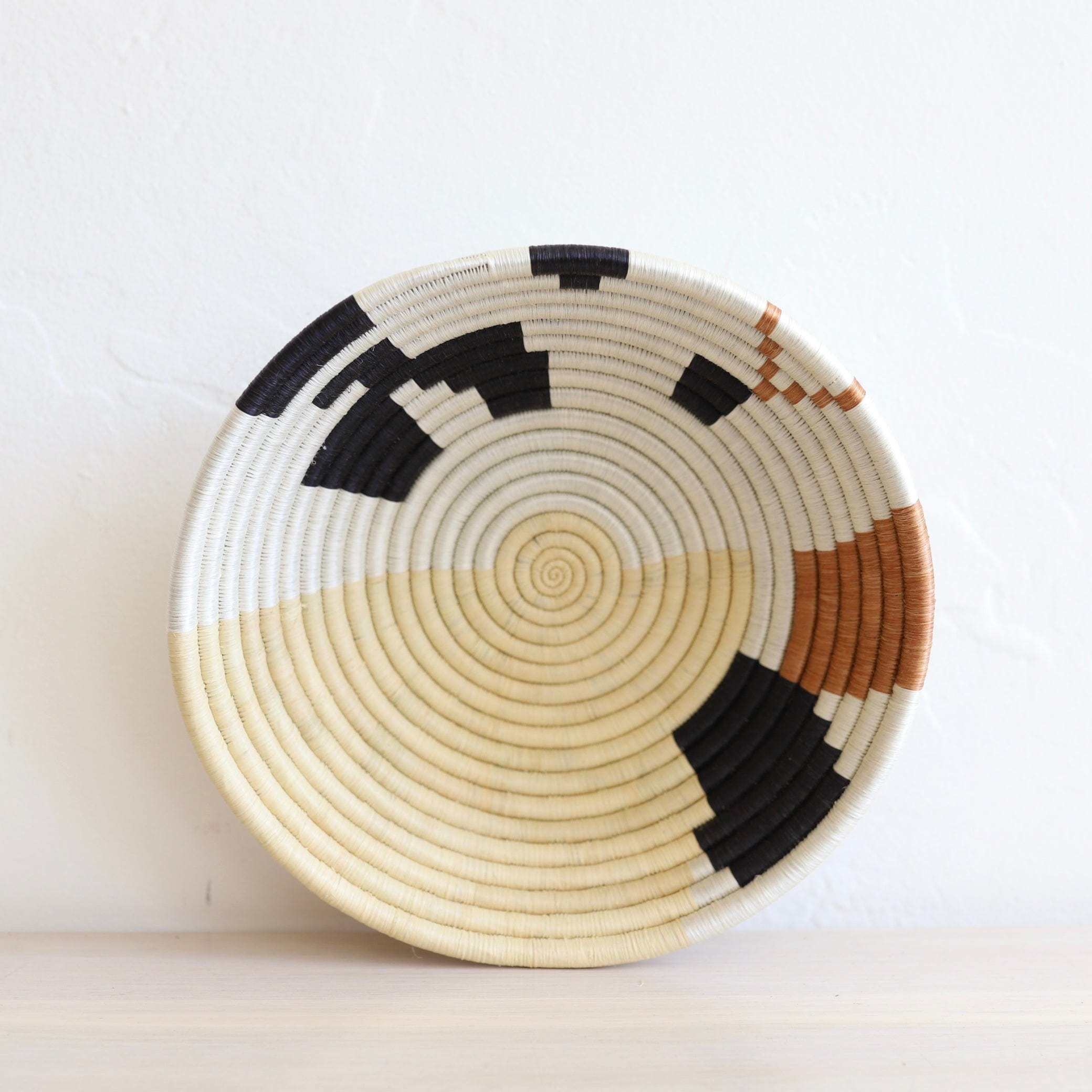 Indego Africa Decor Abstract ARCHIVE Woven Bowl