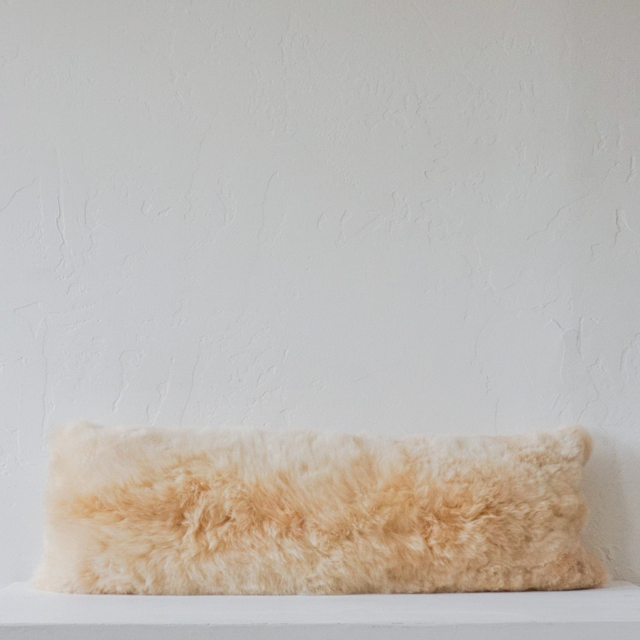 Intiearth Decor, Linens Crema Alpaca Extra Long Lumbar Pillow