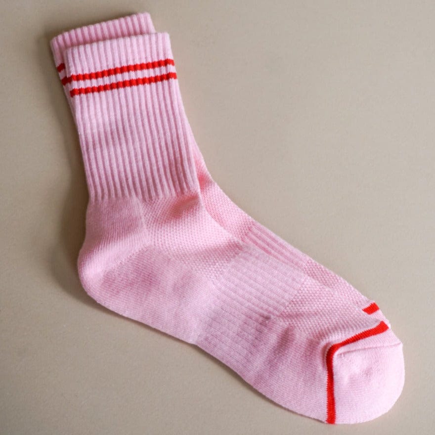 Le Bon Shoppe Socks Amour Pink Le Bon "Boyfriend" Socks