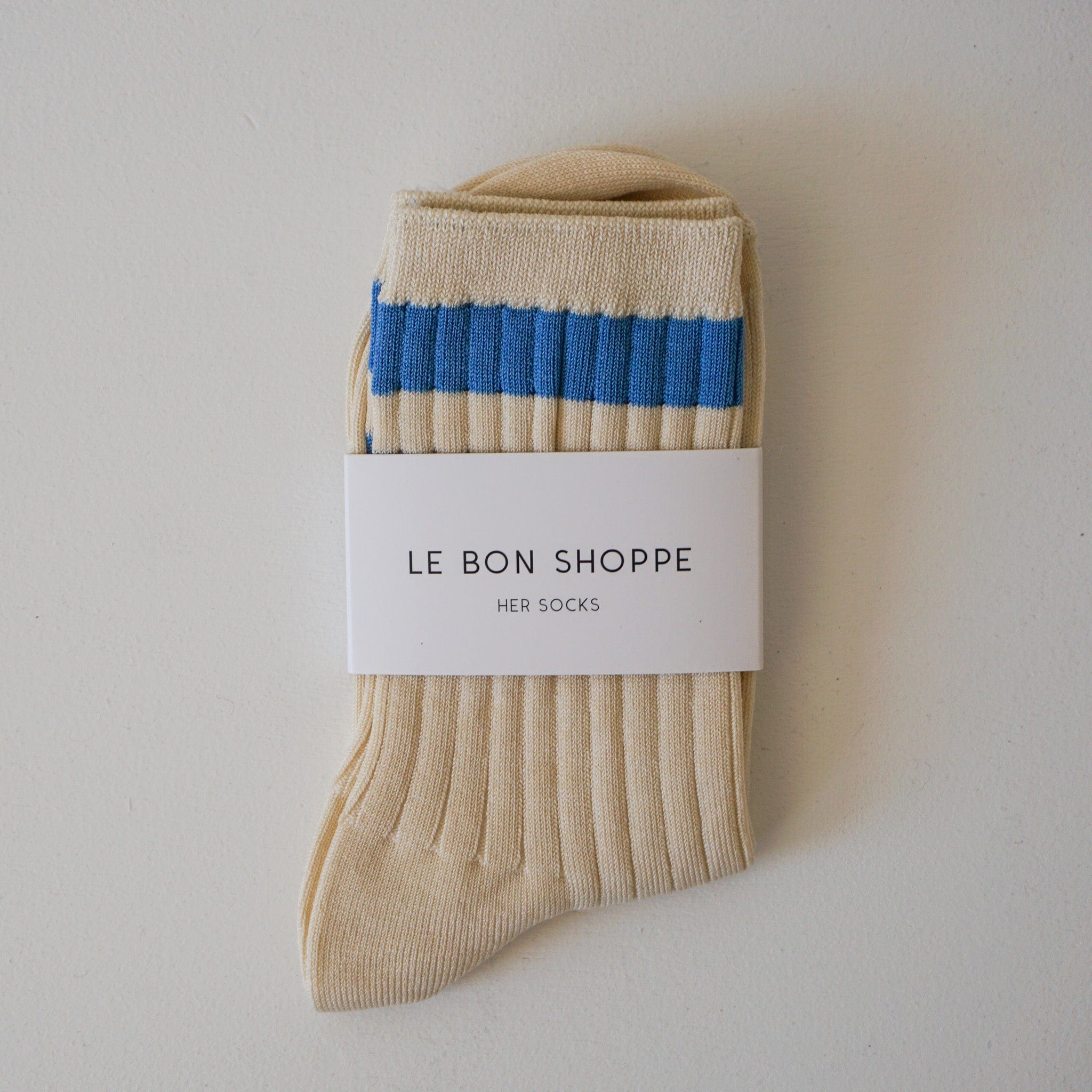Le Bon Shoppe socks Blue Le Bon "Her Socks" Varsity