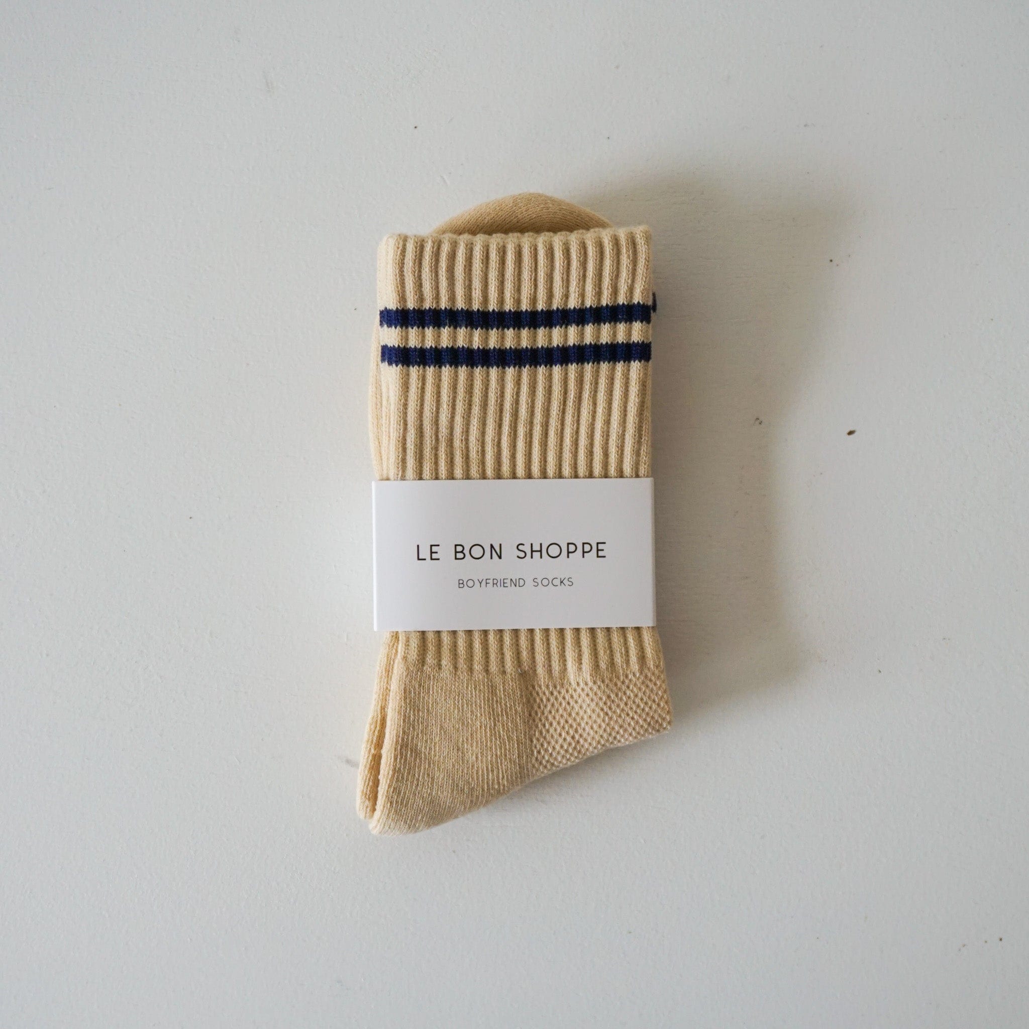Le Bon Shoppe socks Cashew Le Bon "Boyfriend" Socks