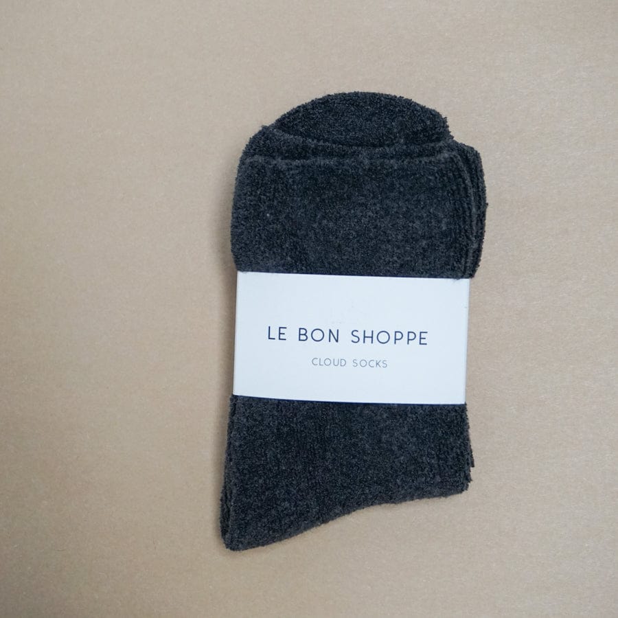 Le Bon Shoppe socks Charcoal Le Bon "Cloud" Socks