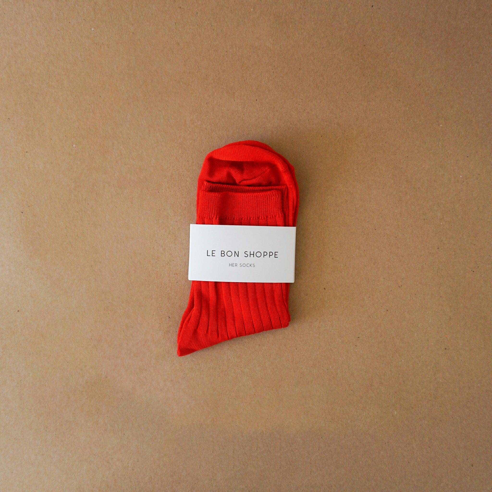 Le Bon Shoppe socks Classic Red Le Bon "Her" Socks