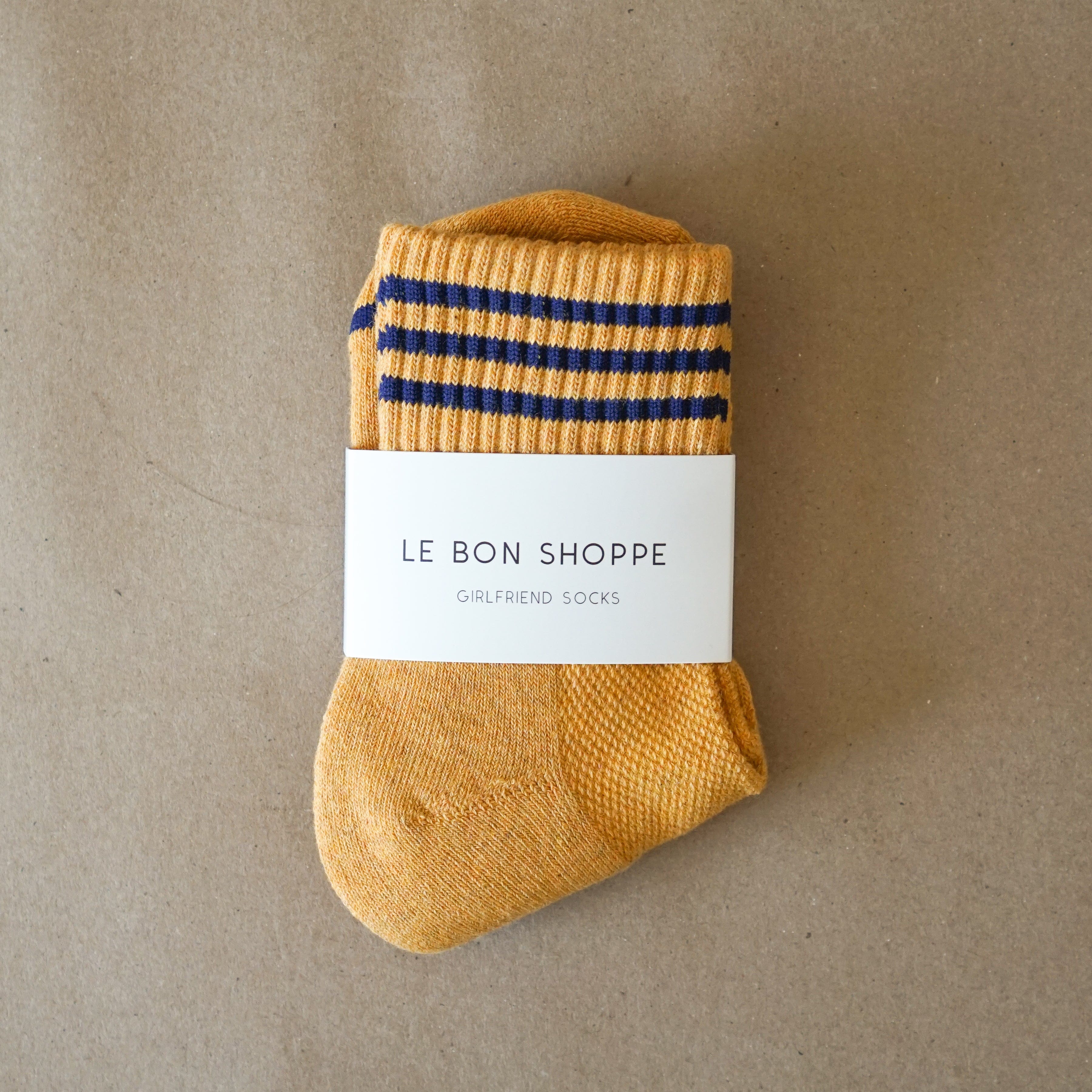 Le Bon Shoppe socks Gold Le Bon "Girlfriend" Socks