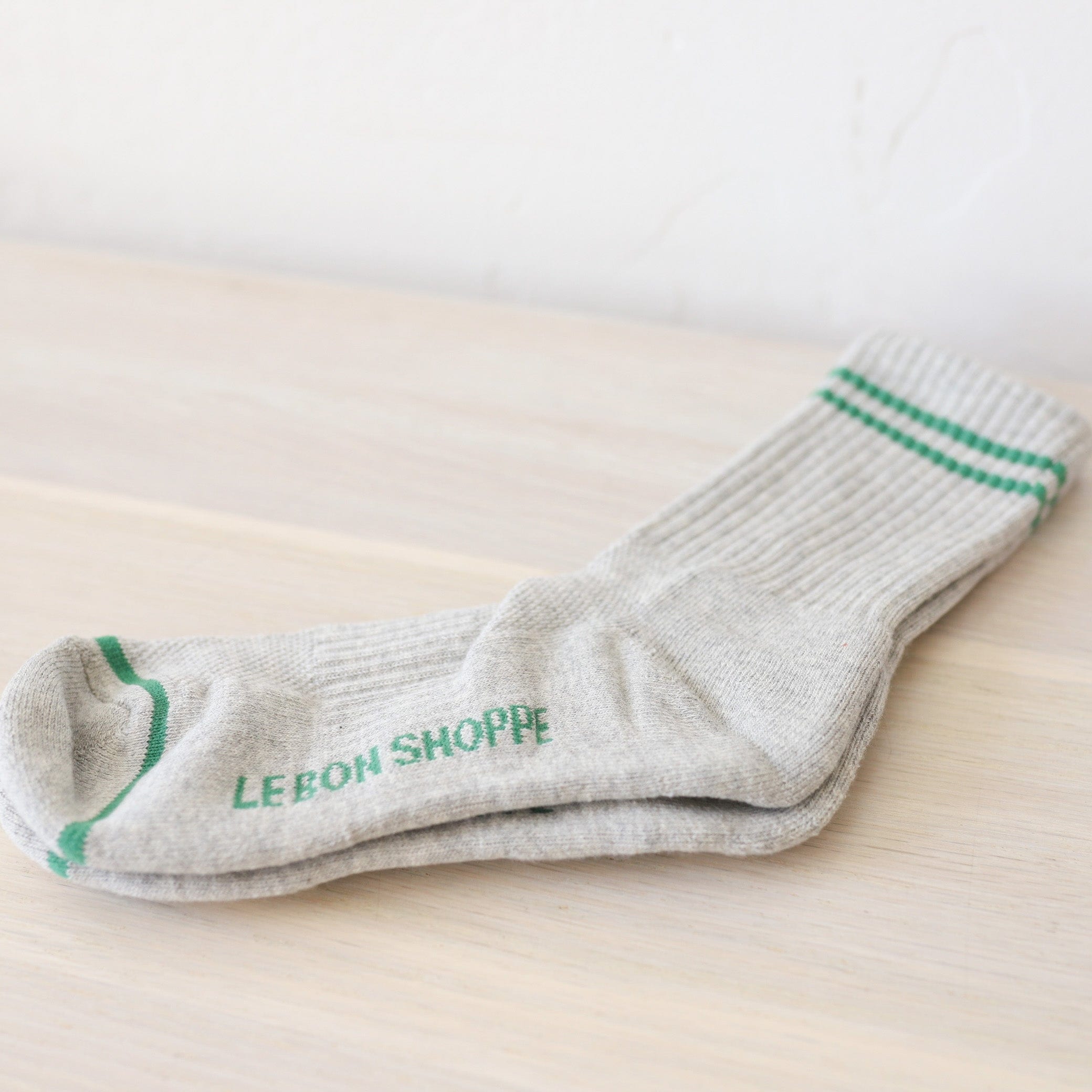 Le Bon Shoppe socks Grey Le Bon "Boyfriend" Socks