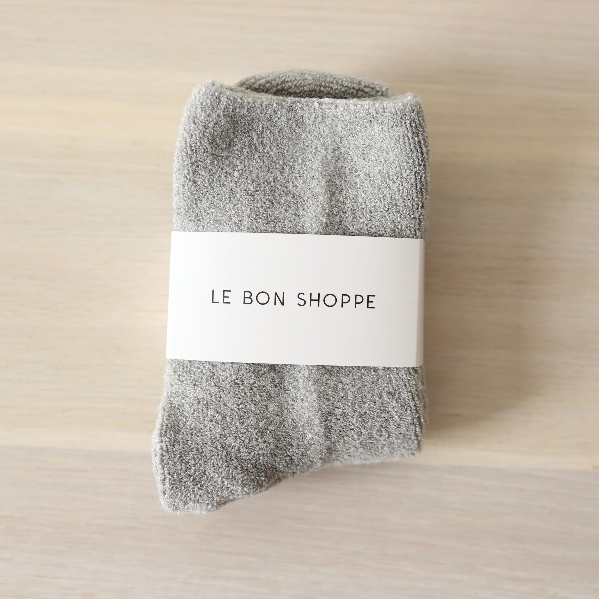 Le Bon Shoppe socks Heather Grey Le Bon "Cloud" Socks
