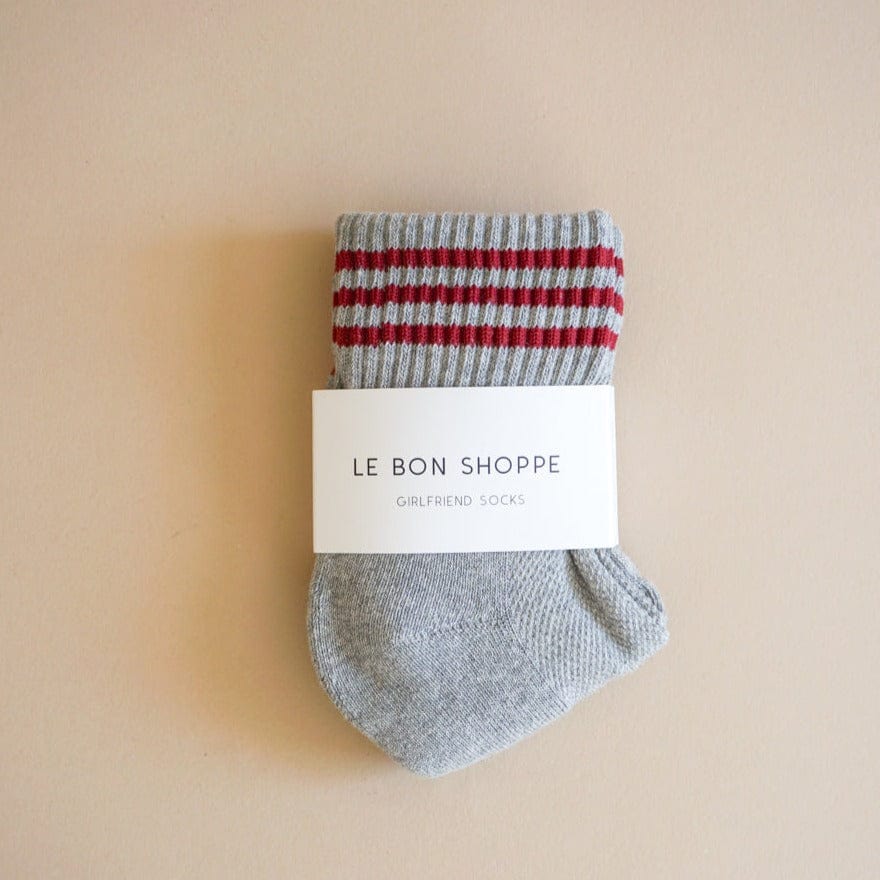 Le Bon Shoppe Socks Heather Grey Le Bon "Girlfriend" Socks