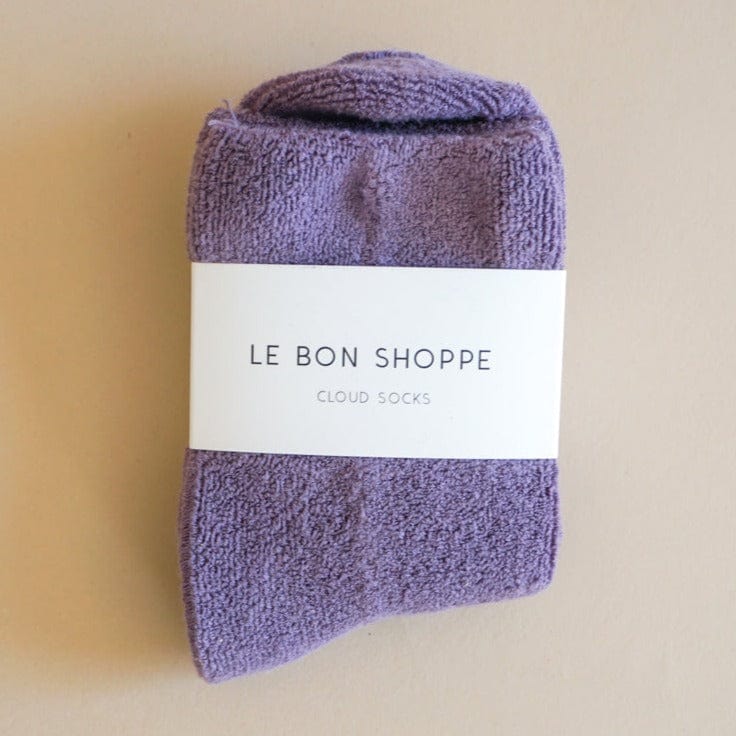 Le Bon Shoppe Socks Plum Le Bon "Cloud" Socks