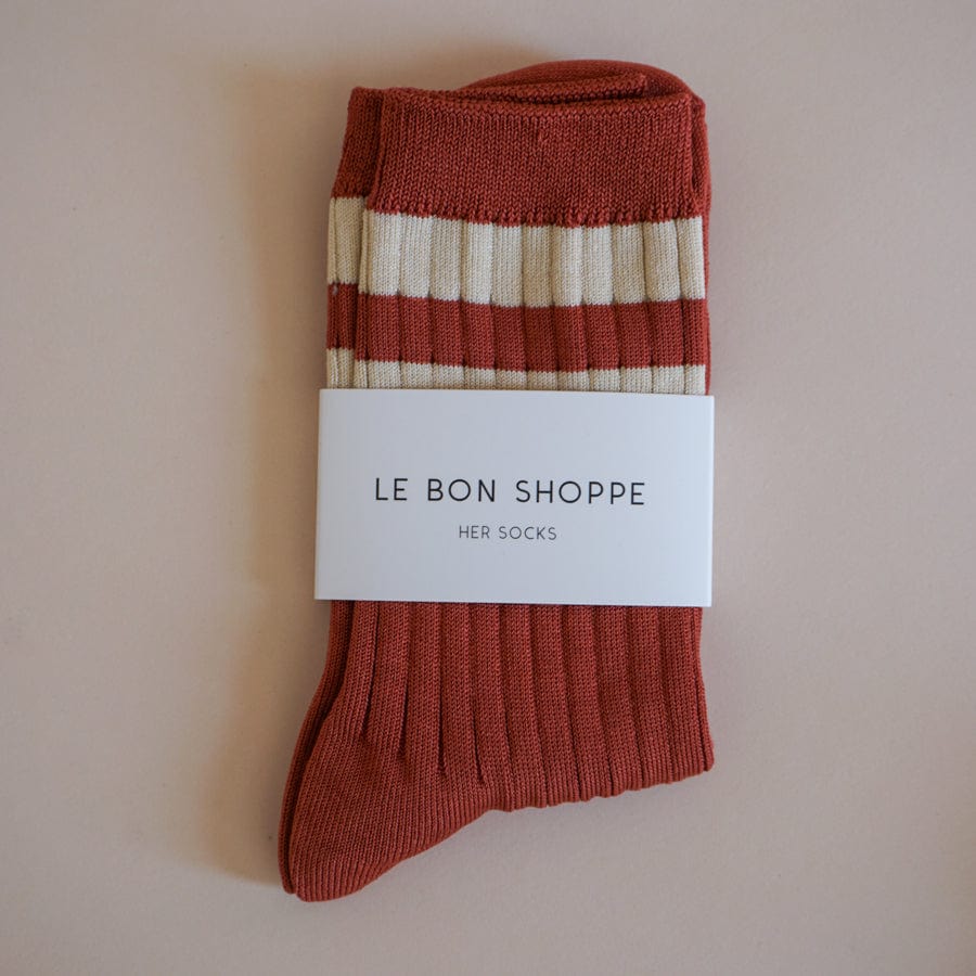 Le Bon Shoppe socks Tandoori Le Bon "Her Varsity" Socks