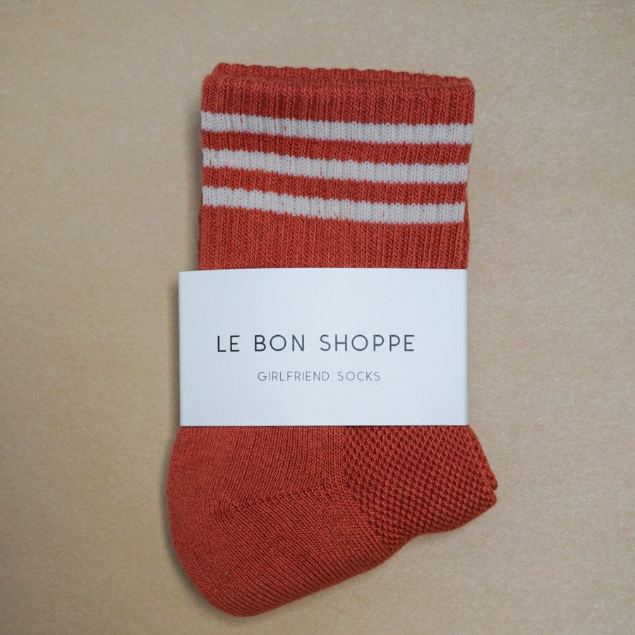 Le Bon Shoppe socks Terracotta Le Bon "Girlfriend" Socks