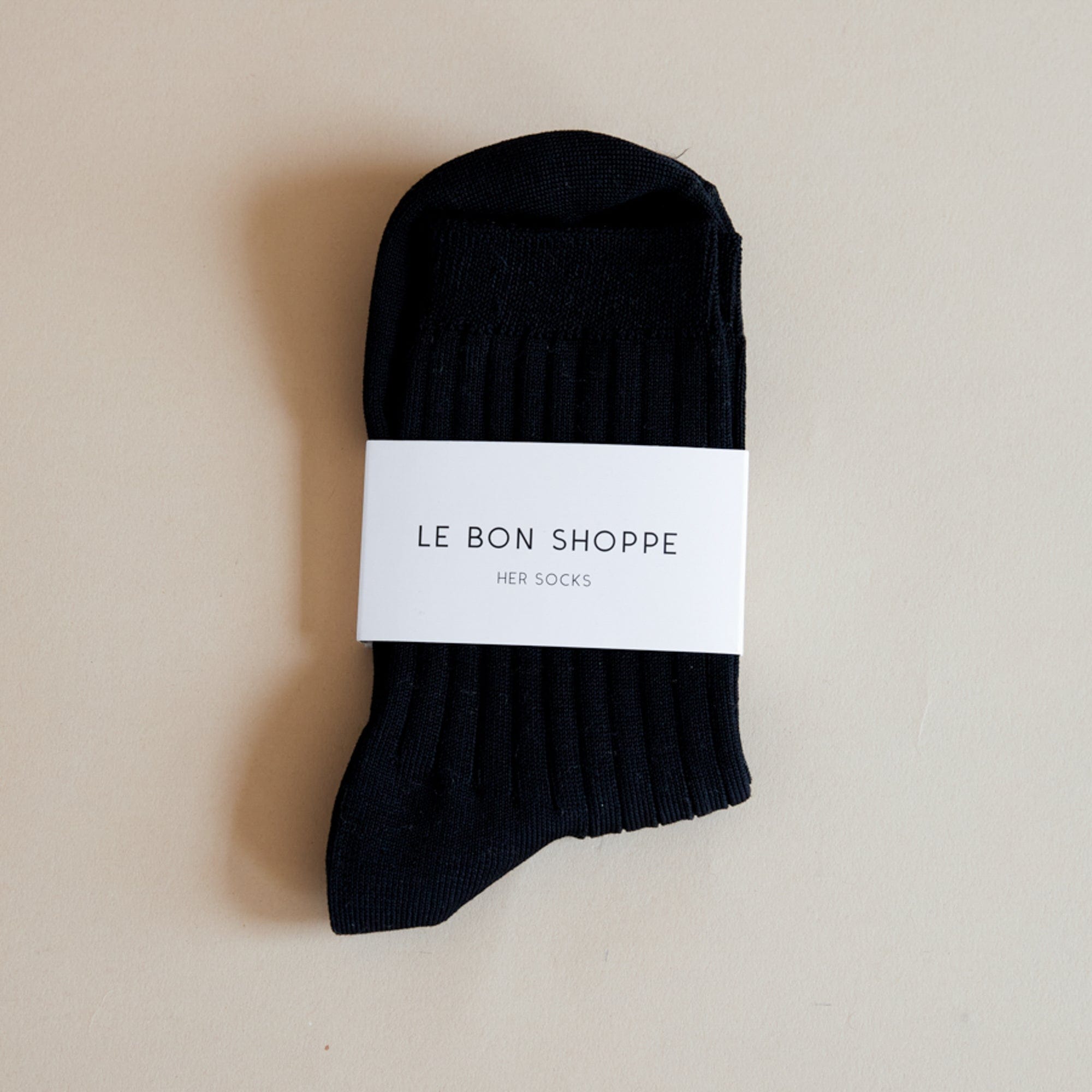 Le Bon Shoppe Socks True Black Le Bon "Her" Socks