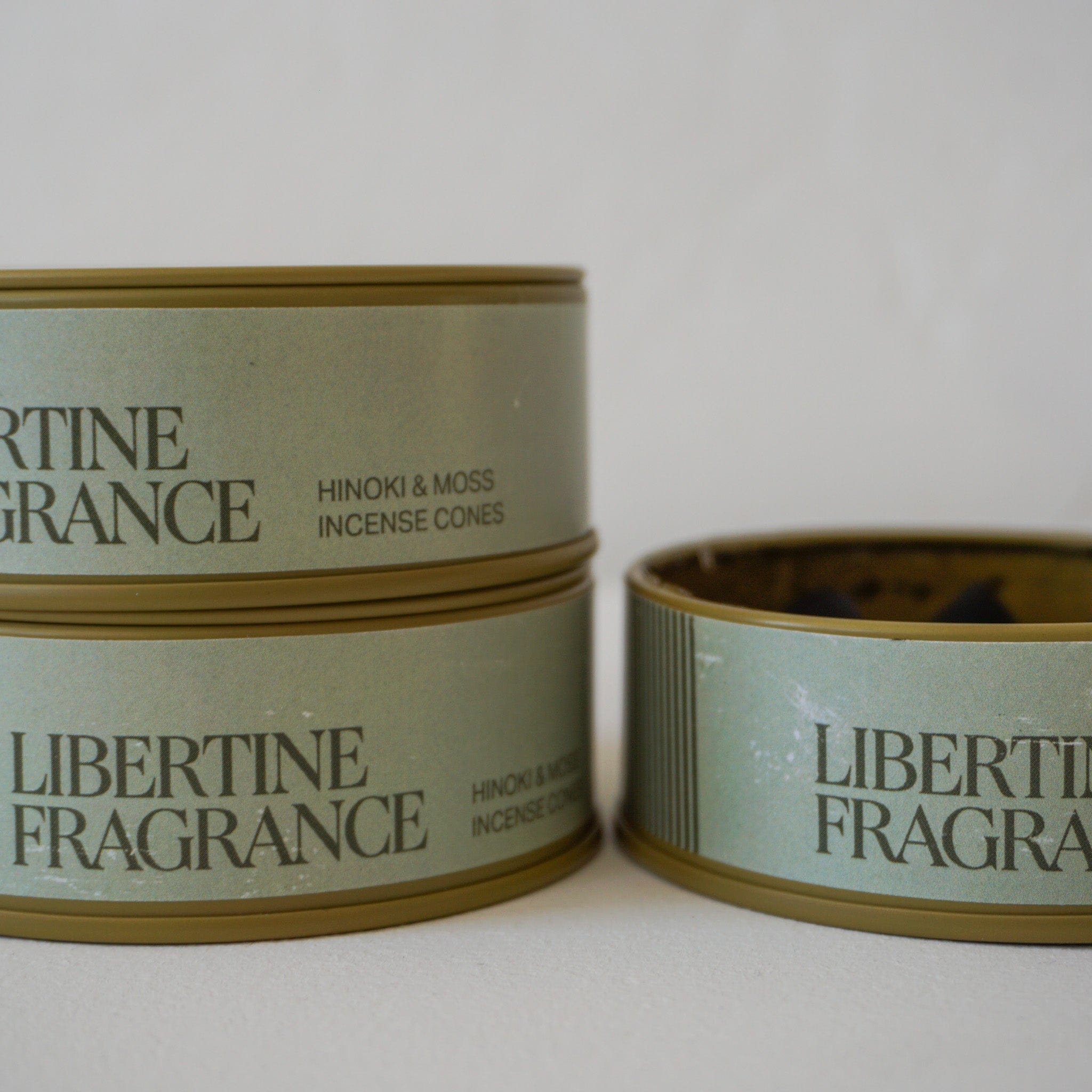 Libertine Fragrance Apothecary Hinoki & Moss Incense Cones