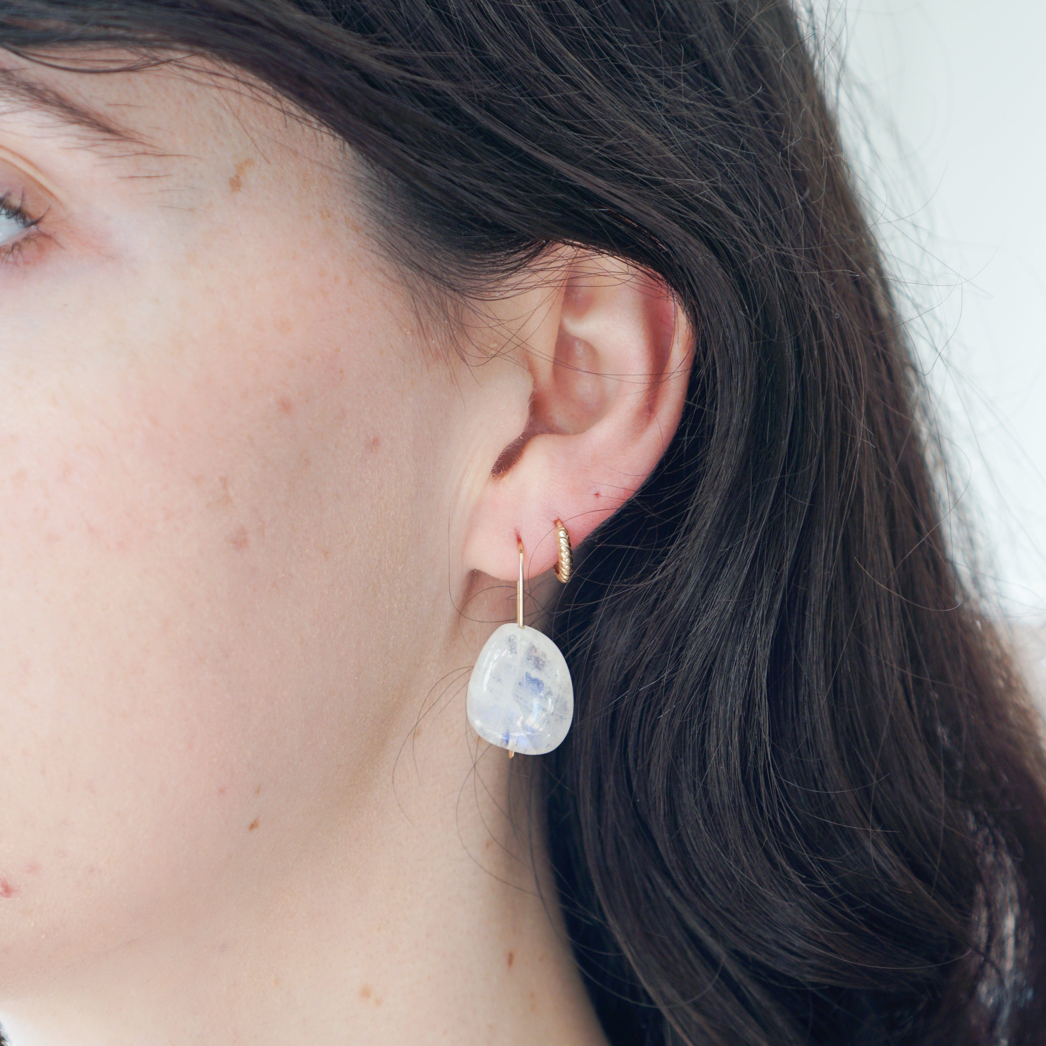 Mary MacGill Earrings Moonstone Drop Earrings | Mary MacGill
