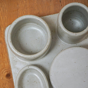 MH Ceramics Kitchen & Dining Ceramic Organizer Tray