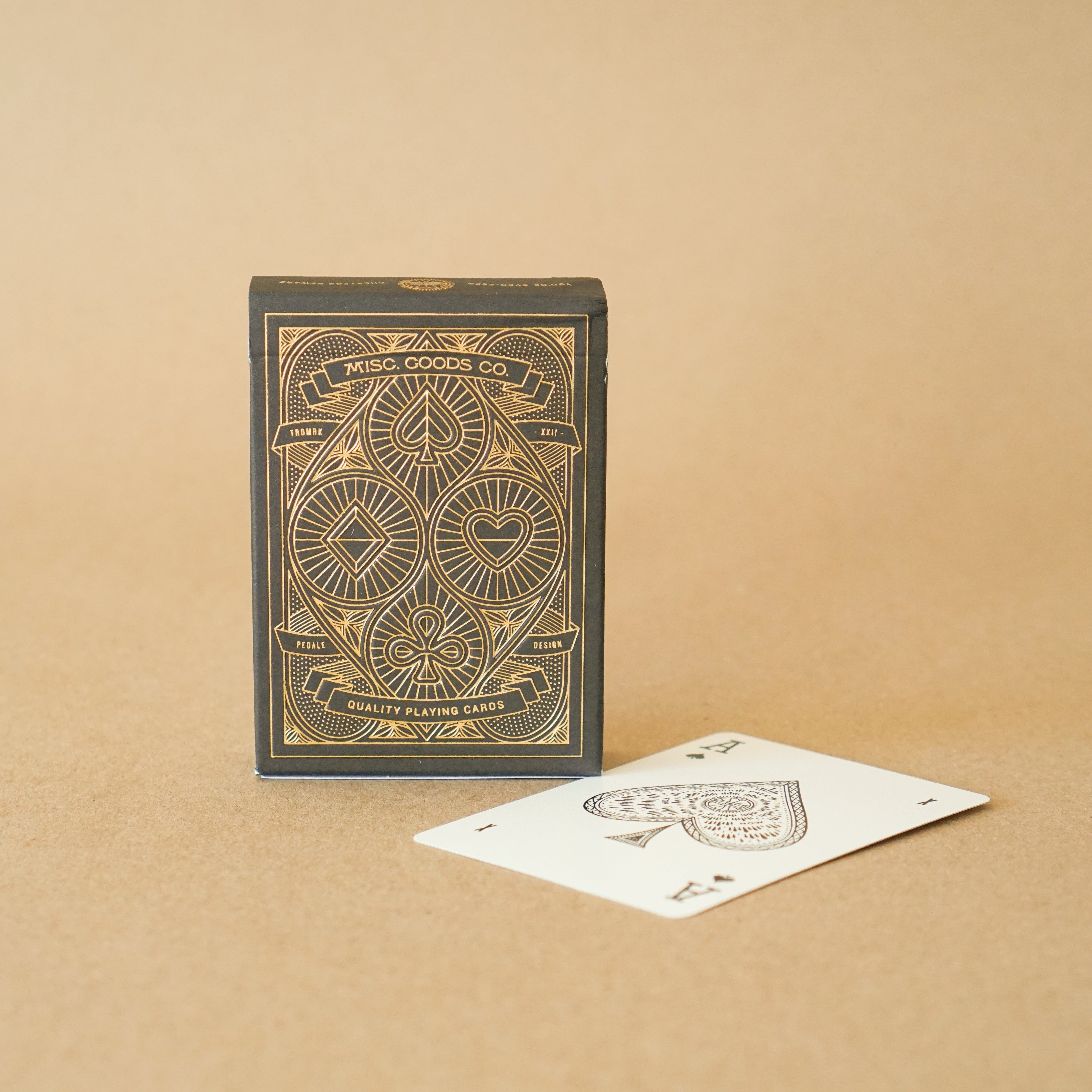 Misc Goods Co. Card Games Black Playing Cards