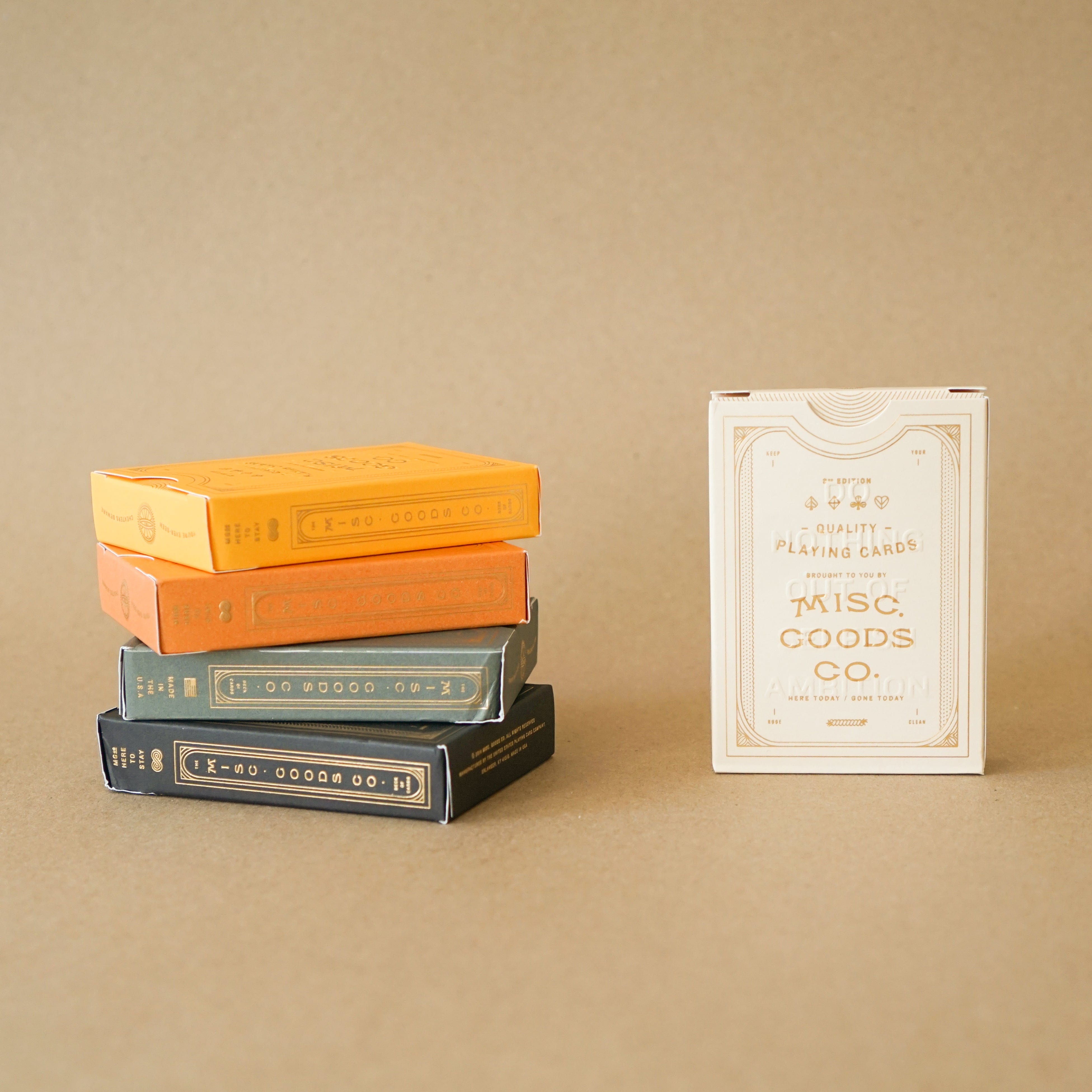 Misc Goods Co. Card Games Playing Cards