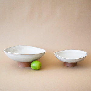 Mondays Decor, Kitchen Footed Ceramic Bowl